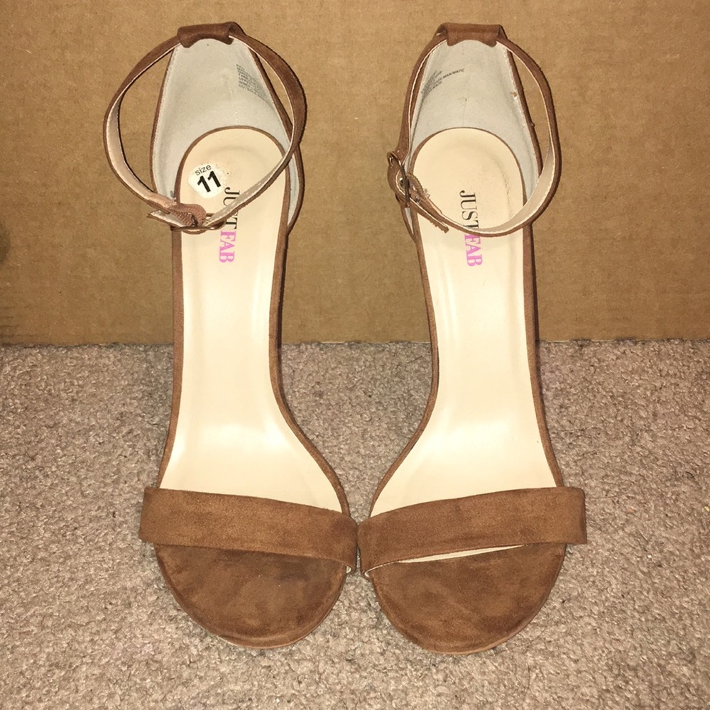 Strappy heels